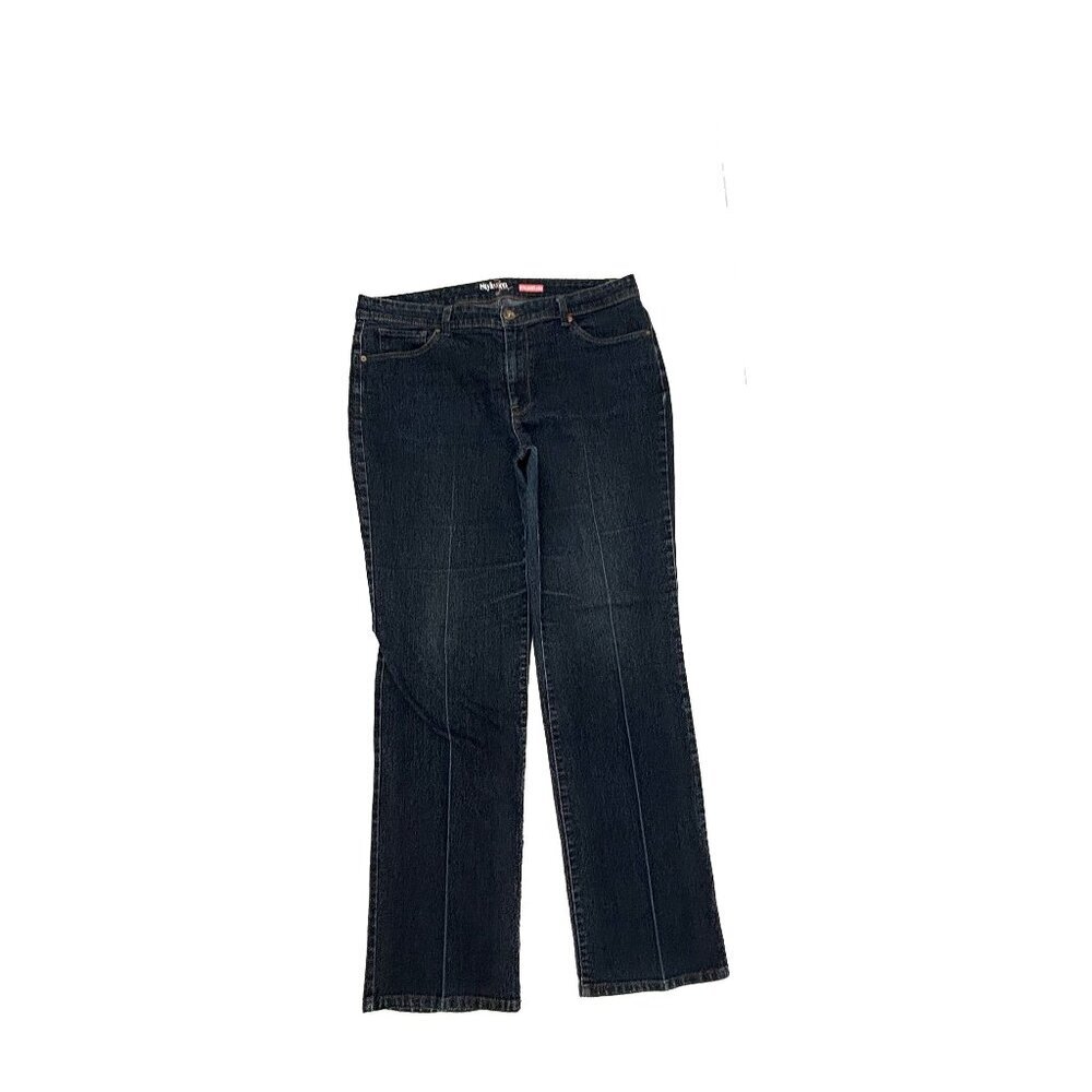Style & Co Straight Leg‎ Women's size 16 Dark Wash Blue Denim jeans